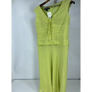 Fairy Core Y2K Vintage Jones New York Dress Silk Cocktail A-line Slip 90s Lined